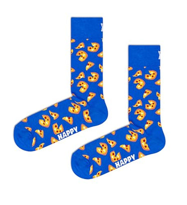 Happy Socks Unisex Pizza Socken, Mehrfarbig (Multicolour 630), 41-46 EU im Sale